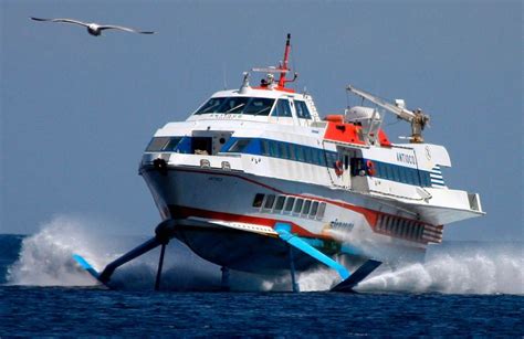 Transportation: This is called a Hydrofoil. Some people can and do ride ...