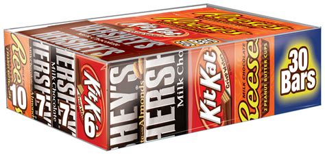 Hershey's, Full Size Chocolate Candy Bars Variety Pack, 30 Ct ...