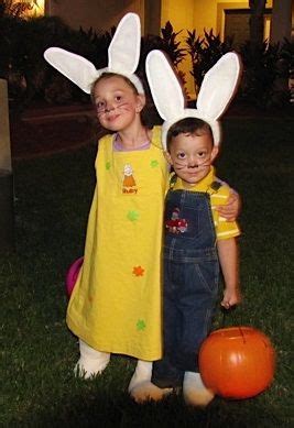 Max and Ruby Costumes - 2012 | Max and ruby, Halloweenie, Halloween ...