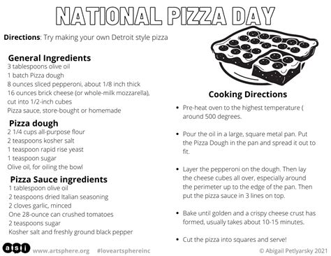 National Pizza Day | Art Sphere Inc.