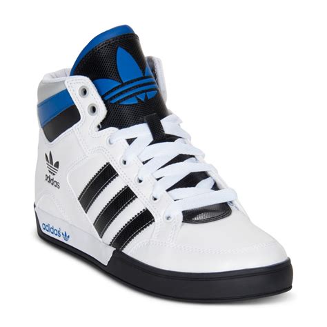 Lyst - adidas Originals Hard Court Hi Casual Sneakers in Black for Men