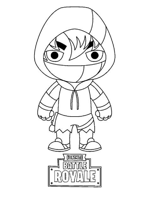 Fortnite Coloring Pages: Battle Royale Printable PDF » Print Color Craft