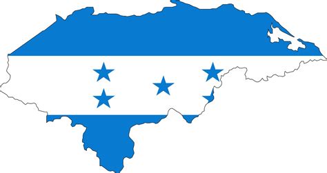 Download Honduras, Central America, Flag. Royalty-Free Vector Graphic ...