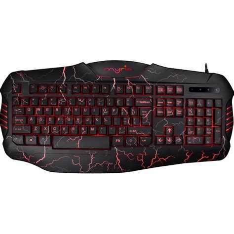 Tastatura gaming iluminata MYRIA MG7508, negru