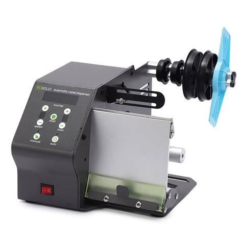 U.S. Solid Automatic Label Dispenser for Clear and Opaque Labels Rolls ...