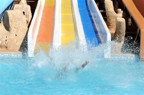 Fun in aqua park stock photo. Image of extreme, park - 30004142