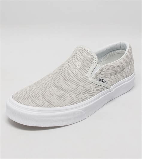 Vans Rubber Slip On Women's in Gray - Lyst