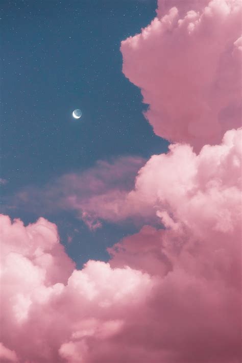 matialonsor photo | Sky aesthetic, Sky painting, Pink clouds wallpaper