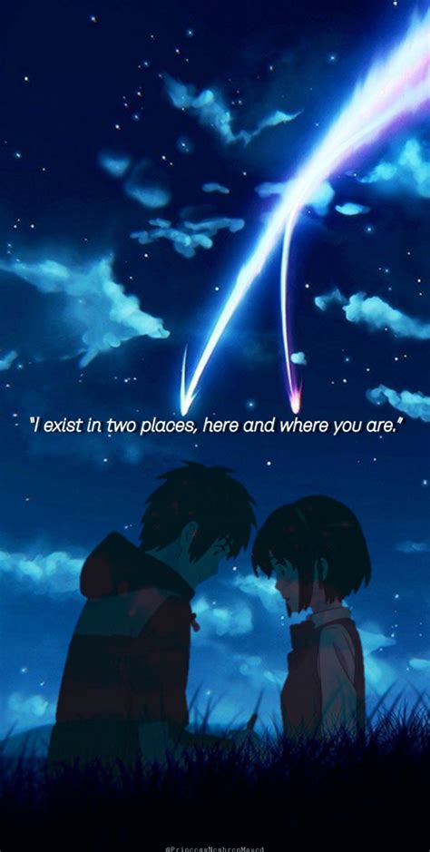 Unbelievable Your Name wallpaper (Taki x Mitsuha) | Your name wallpaper ...