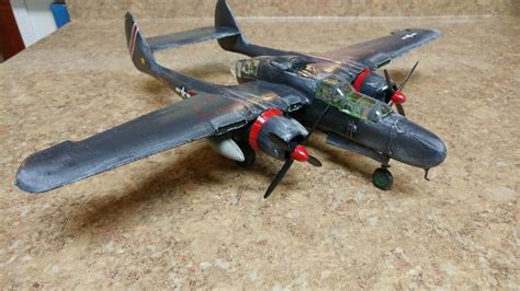 Revell 1/48 P-61 Black Widow | Model kit, Black, Black widow