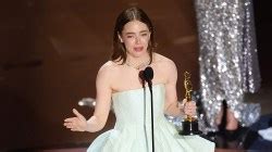 Emma Stone Wins Best Actress Oscar for 'Poor Things'