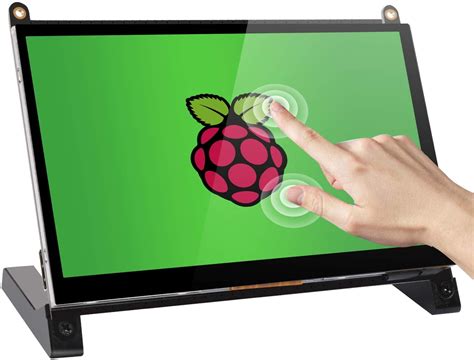 Raspberry Pi Touchscreen Monitor, 7'' Touch Screen with HDMI Display ...