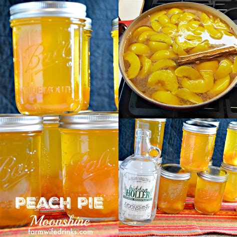 Peach Pie Moonshine - The Farmwife Drinks