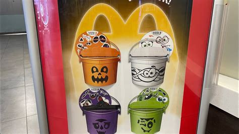 Boo Buckets McDonald’s Happy Meal Toys Halloween 2023 - YouTube