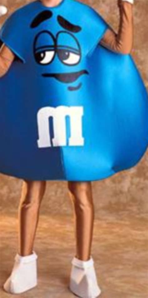 NEW M&M Blue Halloween Costume Children Kids Toddler