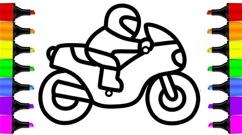 Motorcycle Easy Drawing at GetDrawings | Free download