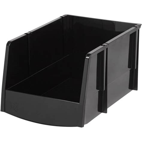 IRIS Jumbo Stacking Storage Bin, Black - Walmart.com - Walmart.com