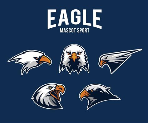 eagle sport logo 6126848 Vector Art at Vecteezy