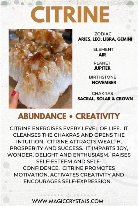 Citrine Meaning: Healing Properties and Everyday Use – Magic Crystals