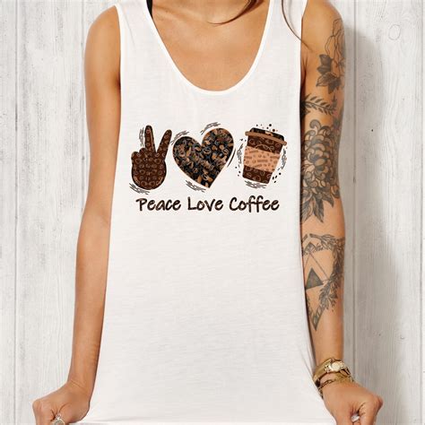 Peace Love Coffee Png Digital Download | Etsy