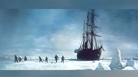 These retouched photos of Shackleton's 1914 expedition look like they ...