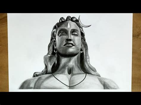 Aggregate more than 195 adiyogi shiva drawing best - nanoginkgobiloba.vn