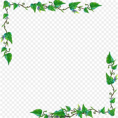 Flower Vine Border Design - Design Talk