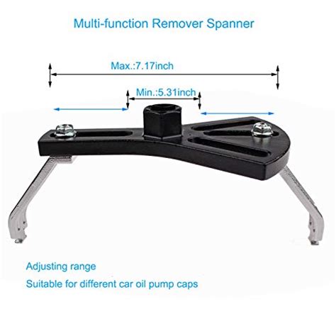 Universal Fuel Pump Removal Tool, Adjustable Fuel Pump Lock Ring Tool ...