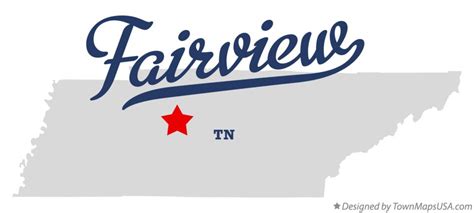 Map of Fairview, TN, Tennessee