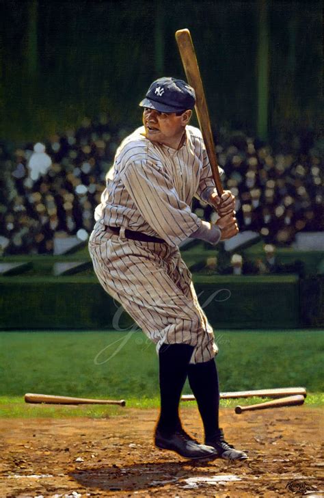 a man holding a baseball bat on top of a field in front of a crowd