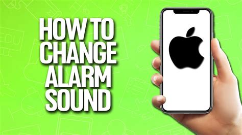 How To Change Alarm Sound In iPhone Tutorial - YouTube