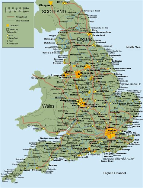 Map Of England With Towns And Villages | Map Of Zip Codes