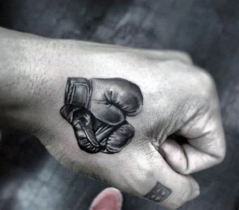 70 Boxing Gloves Tattoo Designs For Men - Swift Ink Ideas