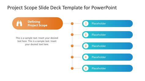 Editable Slide Template for Project Scope - SlideModel