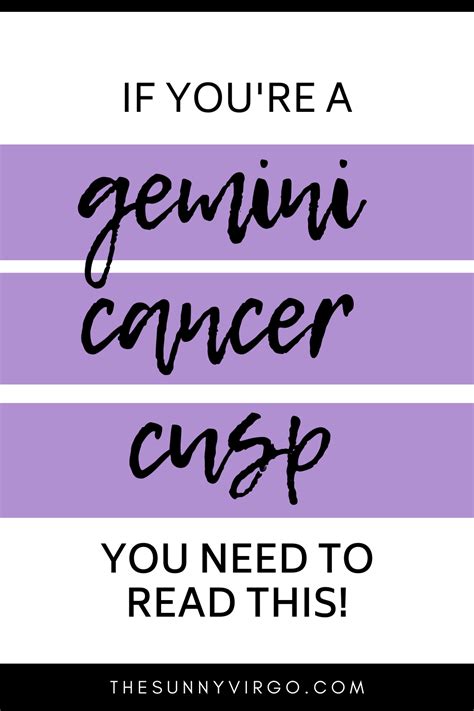 Gemini-Cancer Cusp: Dates, Traits & How to Live Being One