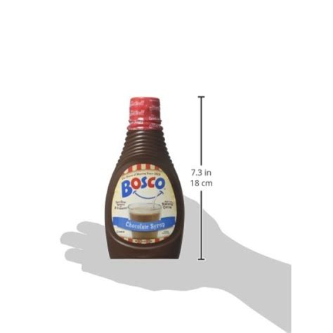 Bosco Syrup, Chocolate, 15 Ounce (Pack of 6)