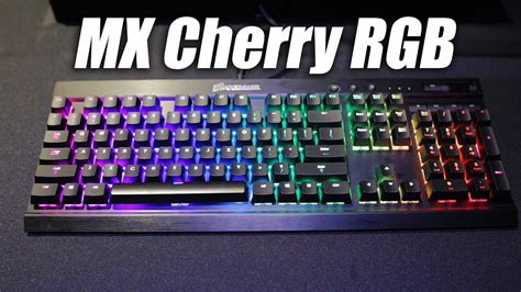 Corsair CES 2014 - RGB Mechanical MX Cherry Keyboard - YouTube