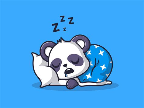 Panda Sleeping🐼😴 by catalyst on Dribbble