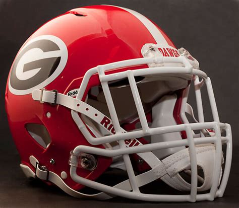 ***CUSTOM*** GEORGIA BULLDOGS NCAA Riddell SPEED Football Helmet UGA | eBay