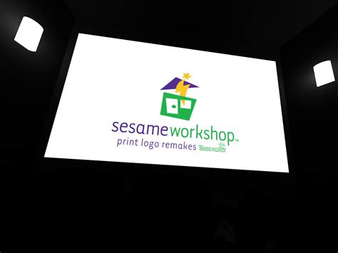 Sesame Workshop (2000-07, 2018) print logo remakes by TheEstevezCompany ...