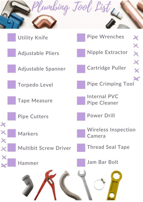 Plumbing Apprentice Tool List: Every Plumber Needs!