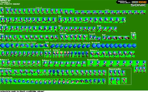 The Spriters Resource - Full Sheet View - Sonic Chaos (Fan Game ...