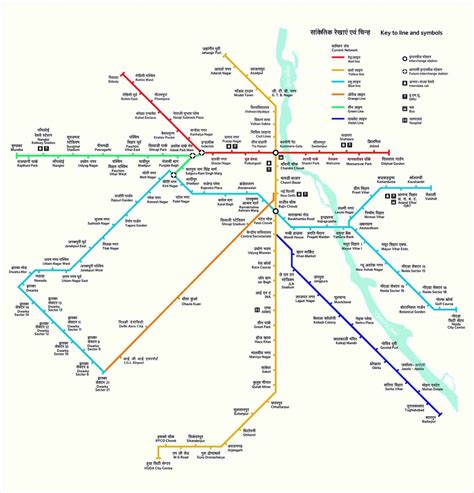 Delhi Metro Map Delhi Metro Metro Route Map Metro Map | Images and ...