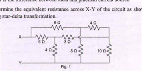 resistors - To evaluate equivalent resistance of the circuit by star ...