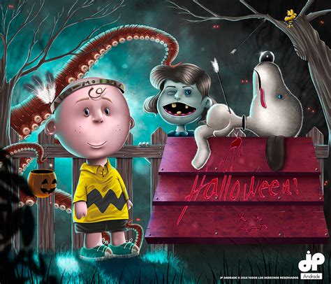 Halloween - Charlie Brown on Behance