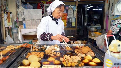 JAPANESE STREET FOOD - Tokyo Street Food Tour | AUTHENTIC Street Food ...