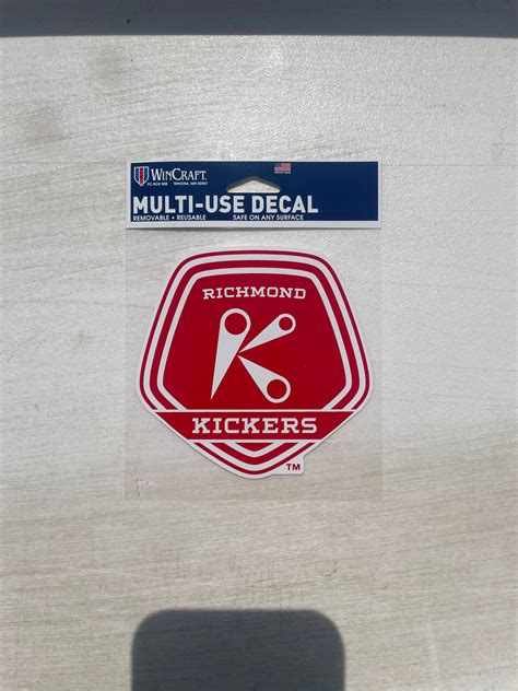 Richmond Kickers Logo Multi Use Decal – Richmond Soccer Official Team Store