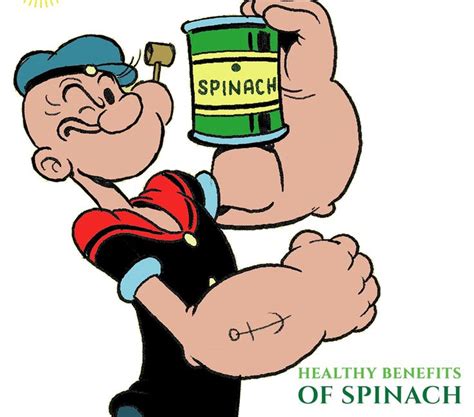 We all know that Popeye made himself super strong by eating spinach ...