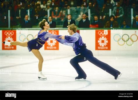 Jayne Torvill and Christopher Dean (GBR) Olympic Champions in Ice ...