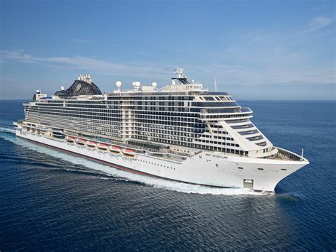 MSC SEASCAPE, THE LARGEST AND MOST TECHNOLOGICALLY ADVANCED CRUISE SHIP ...